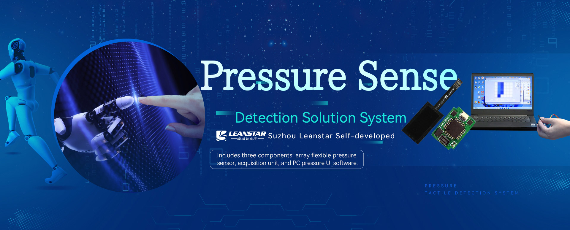 pressure sense detection solution system